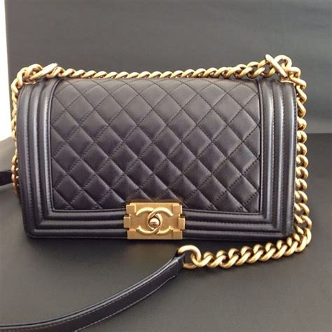 chanel boy bag medium gold|chanel boy new medium price.